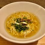 ナカムラボ - 松茸醤油 ｓｏｂａ（８８０円  ※期間限定 夜のみの提供）