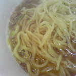 味の工房 菜苑 - 麺は強かん水の細麺