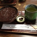 納言志るこ店 - 大盛りの存在を許さない普通盛り