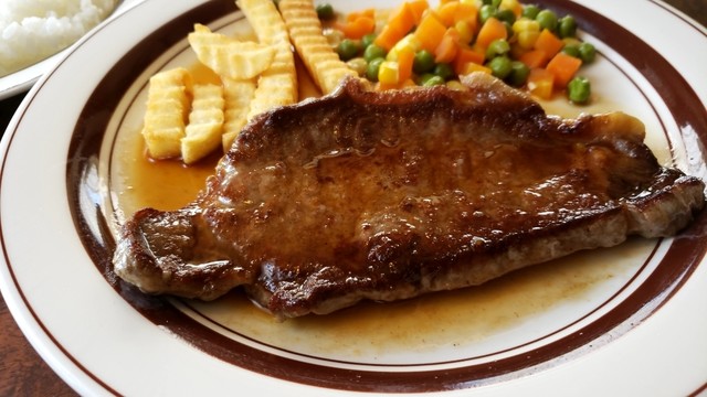 レストラン ぽえむ - 八郎潟（ステーキ）の写真