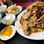 丸竹食堂 - 料理写真:焼肉定食1050円