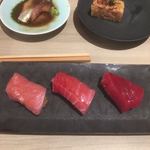 Kyuushuuzushi Sushitora Aburi Sushi Tora - 氷結熟成まぐろづくし