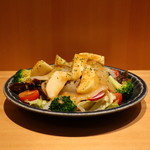 こころや - 赤イカと林檎のサラダ