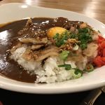 ラー油そば だいみょう - スタミナカレー850円（税込）　※寄ってみた