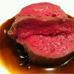 ラス - 熟成短角牛ヒレ肉の塩釜蒸し焼き(2012.2)