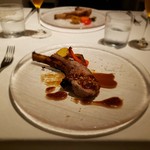 リストランテ サクラ - メイン肉(骨付き豚肉)