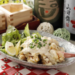 ● Squid tempura with tartar sauce