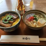 Fuu Getsu - 沖縄そばとラフテー丼セット
