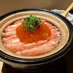 Snow crab and salmon roe rice (2 servings)