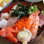 お食事処 大漁 - 見た目小さいけど十分な量です！