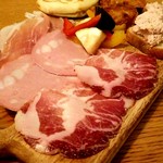 arco - エミリアロマーニャ 前菜の盛り合わせ