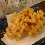 海の日  - つぶつぶコーンのかき揚げ