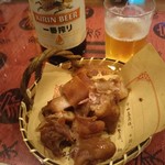 Kiyashukan - 豚足とビール