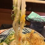 丸亀製麺 - 釜玉麺リフト(2019.9.13)