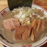 麺の極 はなみち - 限定麺(ざ・はなみち)「塩煮干し」(2019年10月19日)