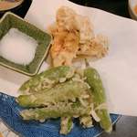 男鹿半島 - マツタケの天ぷらも美味です