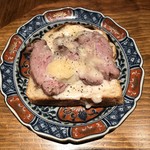 ろっかん - 羊、モッツアレラ、レモン胡椒のクロックムッシュ