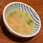 KURIYA KUSHIJIN - お通し（価格不詳）２０１９年１０月