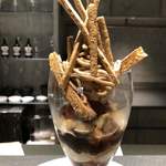 PATISSERIE ASAKO IWAYANAGI - パルフェ ビジュー モンブラン、アップ。