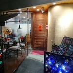 Okonomiyaki Manten - 店入口