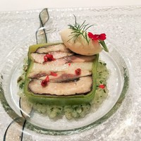 レザンファン ギャテ - 秋刀魚と椎茸、長芋のプチテリーヌ　