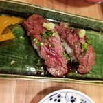 牛かつと和酒バル koda - かいのみの炙り寿司
