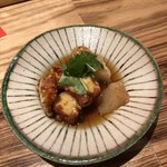 ぶどうの花 - タコと大根の揚げ出汁し