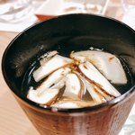 うを徳 - 松茸のお吸い物