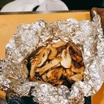 うを徳 - 松茸ご飯調理後