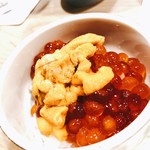うを徳 - 標津イクラ＆生海胆子丼