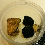 蓬左茶寮 - 白トリュフと黒トリュフ