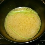 蓬左茶寮 - =平松椎茸のお味噌汁=