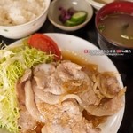 彩華 - 777ランチ 豚生姜焼