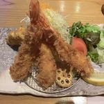 はまーかつ - エビフライ定食