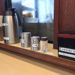 そばの神田 東一屋 - コンディメンツ。