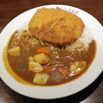 CoCo壱番屋 - ロースカツカレー(トッピングはやさい　ライスは400g)