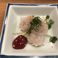 寿司 もり田 - 鱧を梅肉で