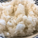 福山新涯食堂 - ごはん 中