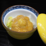 瞬 - 銀杏と海鼠腸の飯蒸し