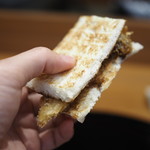 瞬 - 松茸フライサンド！