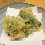 天ぷら処 こさか - サワラ大葉巻き天ぷら