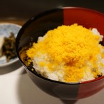 カハラ - からすみご飯、大盛です(笑)
