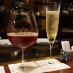 カハラ - 僕は飲めないので気分だけ(笑)
      ノンアルコールな葡萄ジュース♪