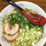 まるまんラーメン - 『ねぎラーメン   630円なり』