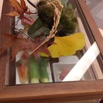 銀座 大石 - ガラスの向こう