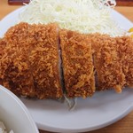 とんかつ山家 - 2019年9月　上ロースかつ定食　1200円