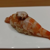 鮨 美寿志 - ●ｺｰｽ懐石8000＋小瓶B880X2+白Wｼｬﾌﾞﾘ8800＋追加単品(ﾆｷﾞﾘ車ｴﾋﾞ焼霜1320X2+ﾅﾐﾀﾞ巻2200)=23,400円 2019年10月