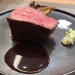 銀座 大石 - 大きいな（食べる用のサイズ