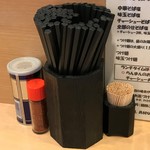 中華そば　らんまん - 調味料等