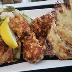 Shizuoka Gyouza Torikaraage Kyabetsu - 唐揚げと餃子♪